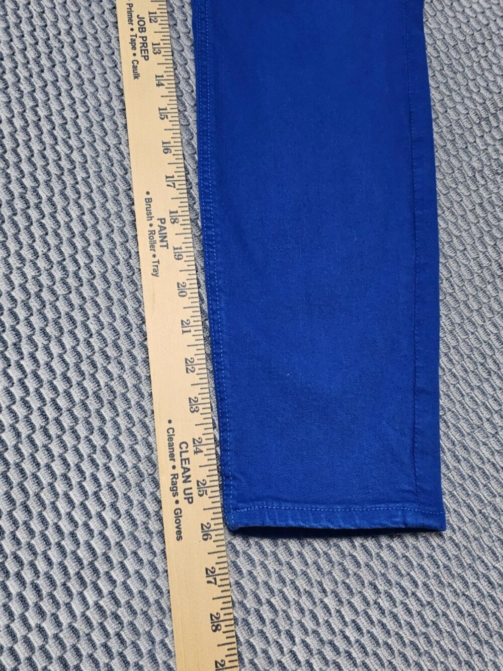 JEN7 by 7 For All Mankind Blue Ankle Skinny High-Rise Jeans Women’s - Size 10 - Picture 7 of 8